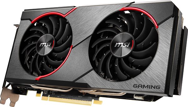 Graphics Card MSI Radeon RX 5500 GAMING X 8G Lateral view