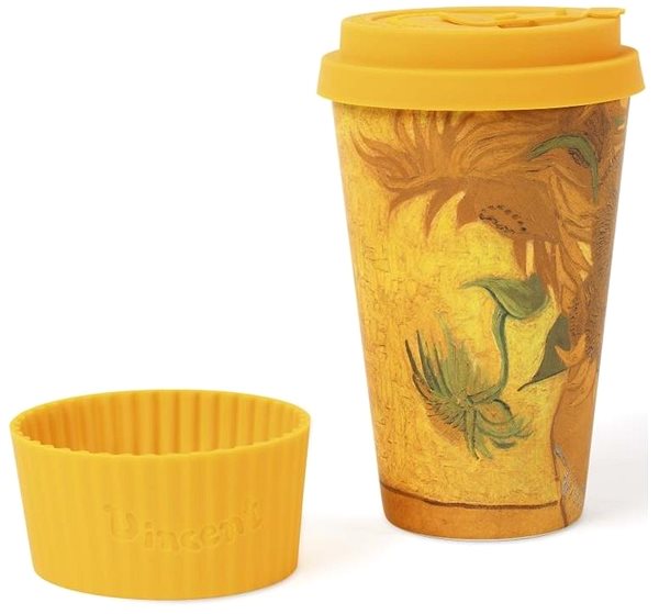 Pohár na nápoje Ecoffee Cup, Van Gogh Museum, Sunflowers, 400 ml ...