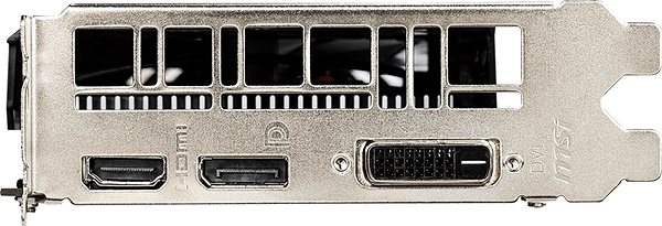 Grafikkarte MSI GeForce GTX 1650 D6 AERO ITX OC Anschlussmöglichkeiten (Ports)