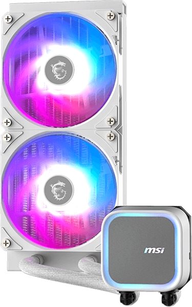 Vodní chlazení MSI MAG CORELIQUID A13 240 WHITE ...