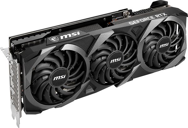 Graphics Card MSI GeForce RTX 3080 Ti VENTUS 3X 12G OC Lateral view