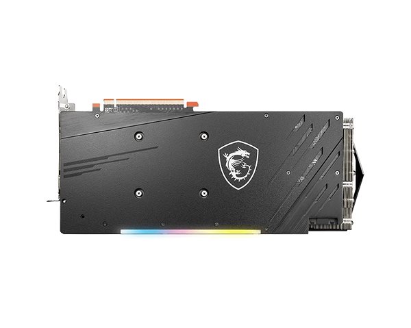 Graphics Card MSI Radeon RX 6800 GAMING TRIO 16G Lateral view