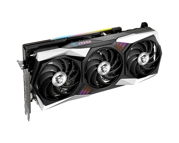 Graphics Card MSI Radeon RX 6800 XT GAMING Z TRIO 16G Lateral view