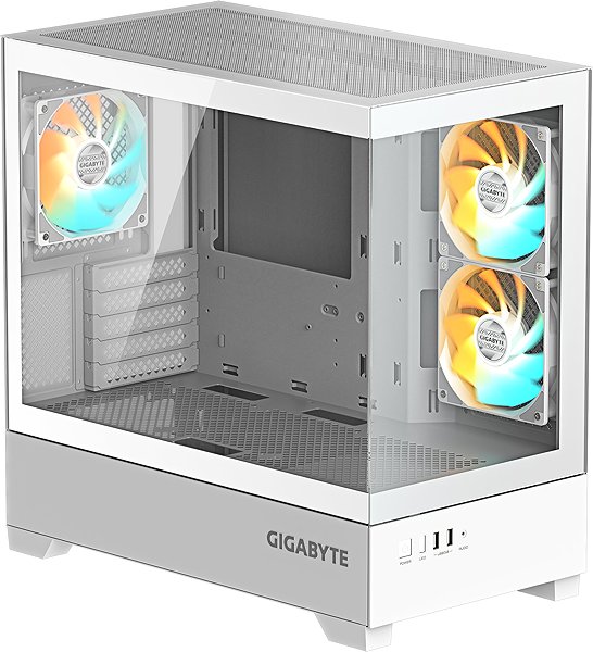 PC Case GIGABYTE C201 PANORAMIC ICE ...