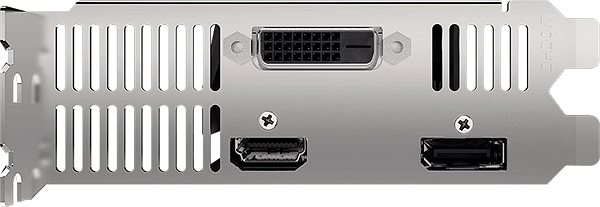 Videókártya GIGABYTE GeForce GTX 1650 D5 Low Profile 4G Csatlakozási lehetőségek (portok)