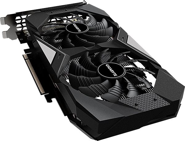 Graphics Card GIGABYTE GeForce RTX 2060 D6 6G Lateral view