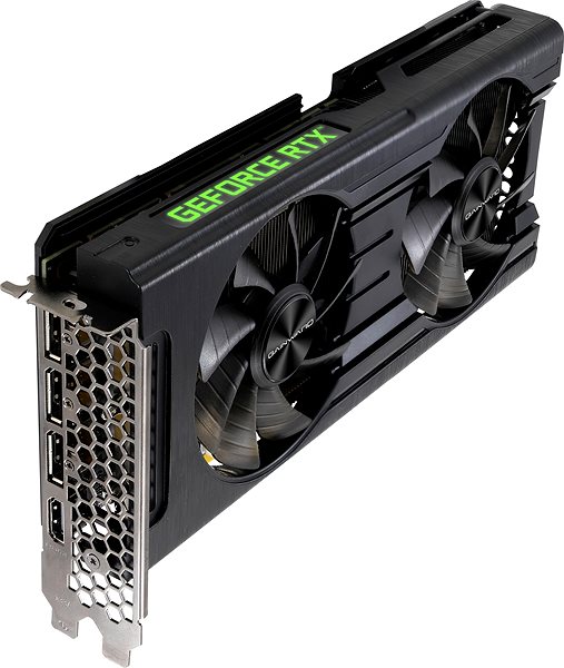 Graphics Card GAINWARD GeForce RTX 3050 Ghost 8G Lateral view