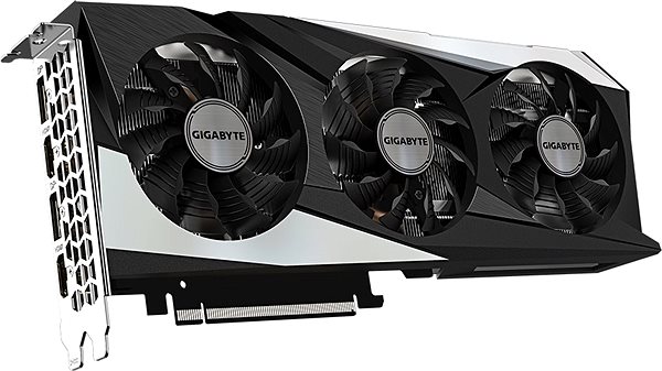 Graphics Card GIGABYTE GeForce RTX 3060 GAMING OC 12G Lateral view