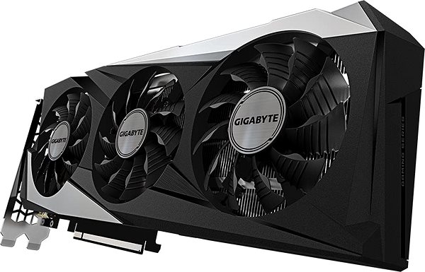 Grafická karta GIGABYTE GeForce RTX 3060 GAMING OC 12G Bočný pohľad