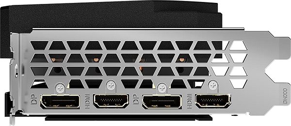Videókártya GIGABYTE AORUS GeForce RTX 3060 Ti ELITE 8G (rev. 2.0) Csatlakozási lehetőségek (portok)