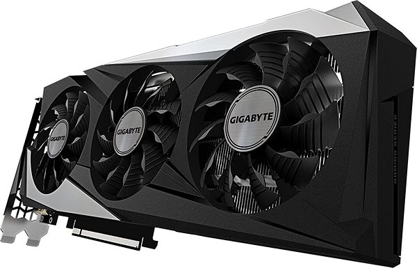 Graphics Card GIGABYTE GeForce RTX 3060 Ti GAMING 8G Lateral view