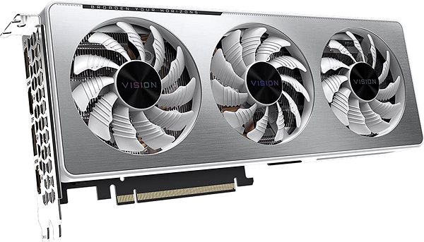 Graphics Card GIGABYTE GeForce RTX 3060 Ti VISION OC 8G (rev. 2.0) Lateral view