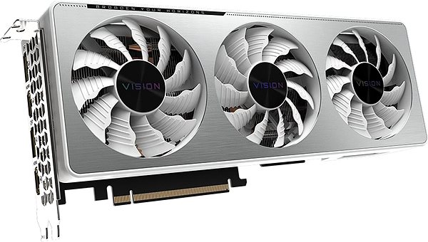 Graphics Card GIGABYTE GeForce RTX 3070 VISION OC 8G Lateral view