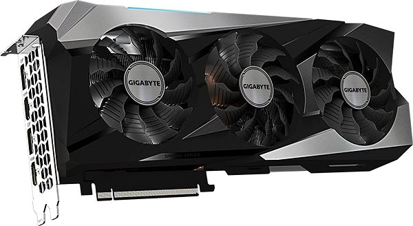 Graphics Card GIGABYTE GeForce RTX 3070 Ti GAMING OC 8G Lateral view