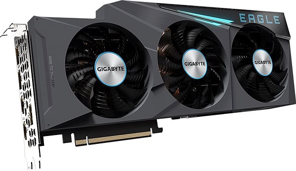 Graphics Card GIGABYTE GeForce RTX 3080 EAGLE 10G Lateral view