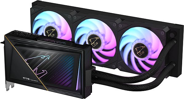 Grafická karta GIGABYTE AORUS GeForce RTX 5080 XTREME WATERFORCE 16G ...