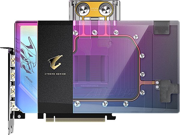 Graphics Card GIGABYTE AORUS GeForce RTX 5090 XTREME WATERFORCE WB 32G ...