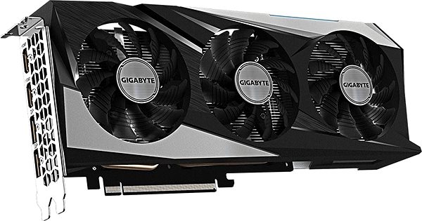 Graphics Card GIGABYTE Radeon RX 6600 XT GAMING OC 8G Lateral view