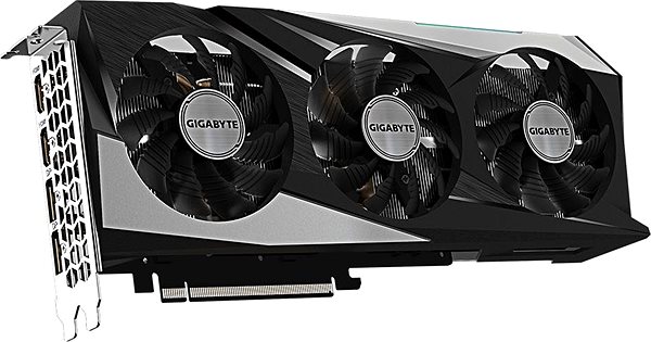 Graphics Card GIGABYTE Radeon RX 6600 XT GAMING OC PRO 8G Lateral view