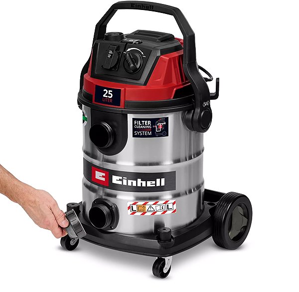Multipurpose Vacuum Cleaner EINHELL Electric Wet/Dry Vacuum Cleaner TE-VC 2580 SACL, 2347435 ...