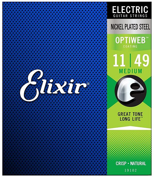 Saiten Elixier 19102 Optiweb Nickel 11-49 Medium ...