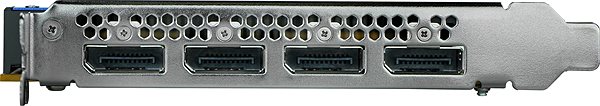 Grafikkarte AMD Radeon Pro W5500 Anschlussmöglichkeiten (Ports)