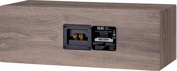 Hangszóró ELAC Debut Reference DCR 52 White/Wood Hátoldal