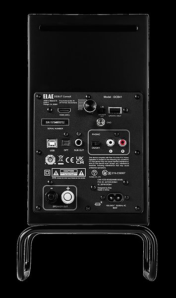 Hangfal Elac Debut Connex DCB41-ADSUM, fekete ...