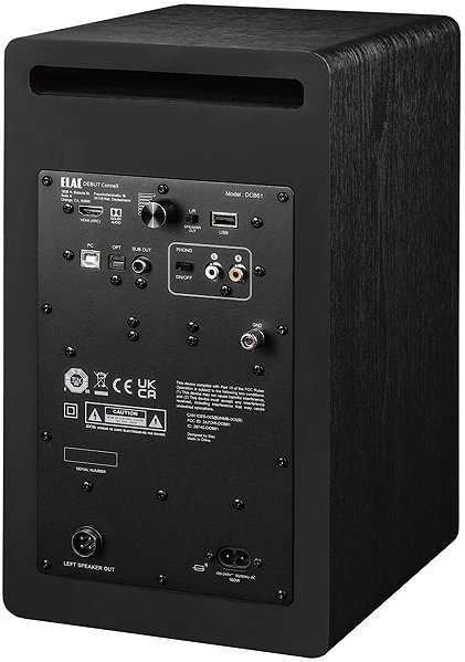 Lautsprecher Elac Debut Connex DCB61 schwarz .