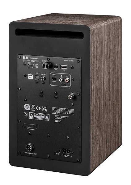 Hangfal Elac Debut Connex DCB61, diófa ...