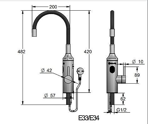 Tap ELIZ E 33 Technical draft
