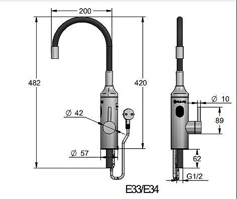 Tap ELIZ E 34 Technical draft