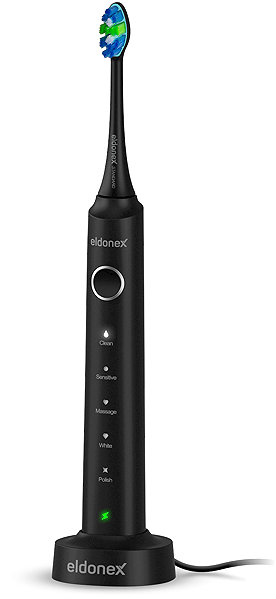 ELDONEX SonicPro DuoPack ETB-1010-BW Electric Toothbrush.