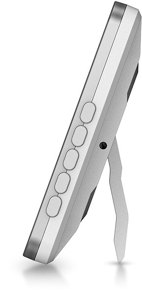 Wall Clock ELDONEX TimeCheck silver ...