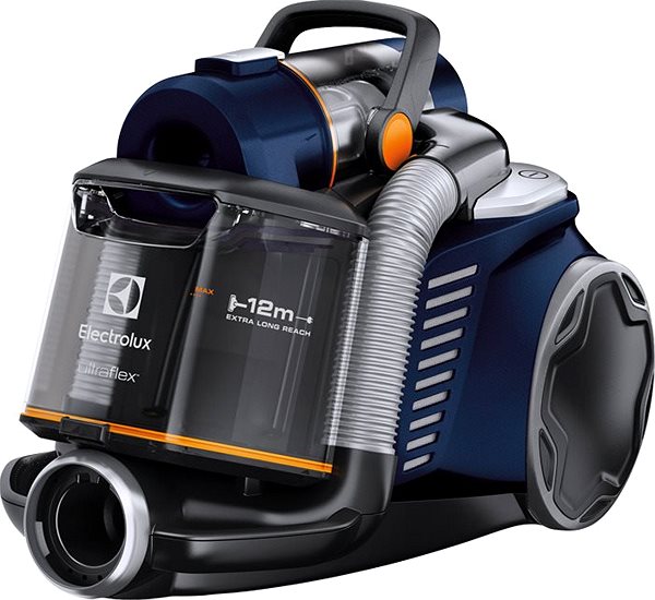 Bagless Vacuum Cleaner Electrolux ULTRA FLEX EUFC81DB Lateral view