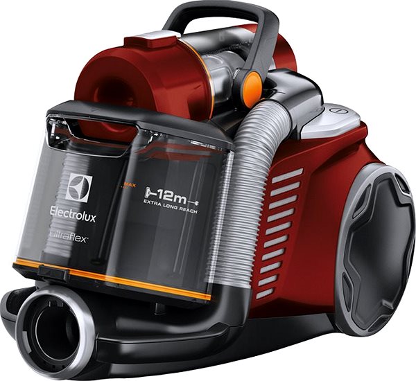 Bagless Vacuum Cleaner Electrolux ULTRA FLEX EUFC8ANIMA Lateral view