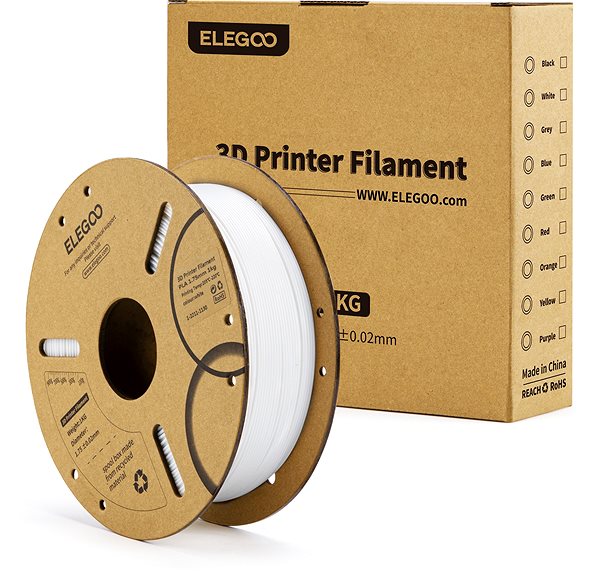 Filament Elegoo PLA 1kg White ...