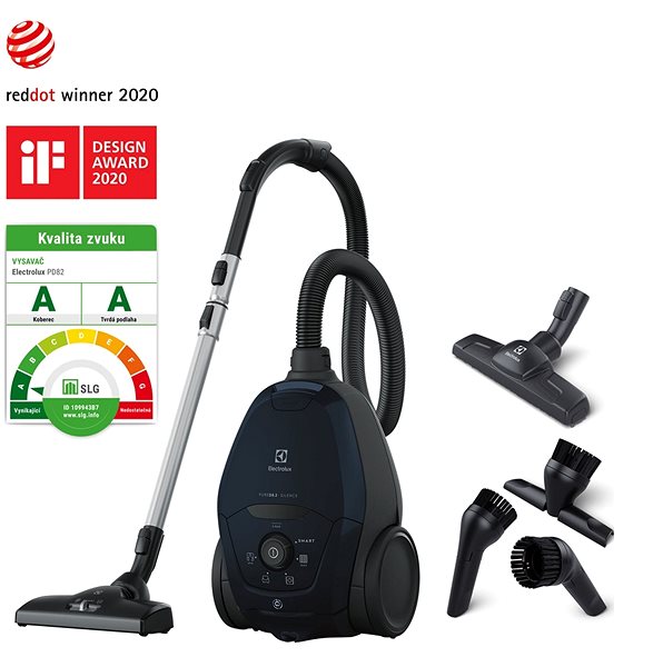 Bagged Vacuum Cleaner Electrolux Pure D8 PD82-4ST Features/technology