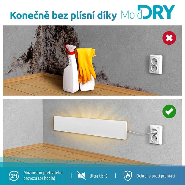 Air Dehumidifier ELIAS Mold Dry set M1 + M2 ...