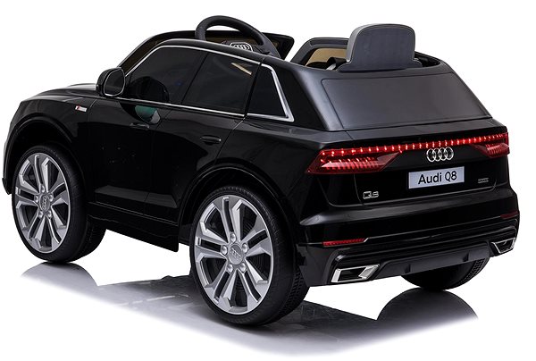 Kinder-Elektroauto Eljet Audi Q8 schwarz/schwarz ...