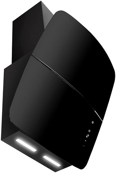 Extractor Hood KLUGE KOD9010BLG Lateral view