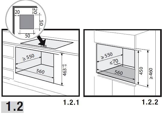 Microwave De Dietrich DKC7340A Technical draft