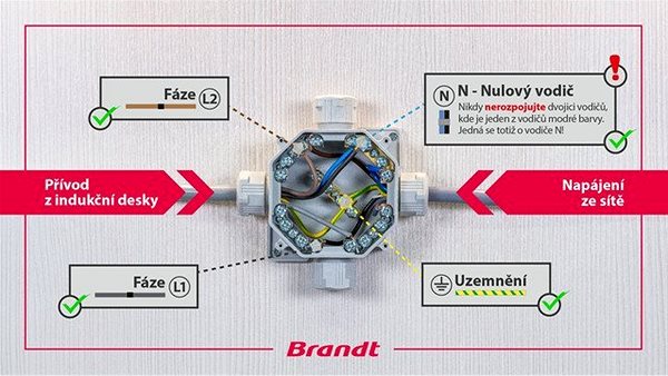 Cooktop BRANDT BPI9449W Features/technology