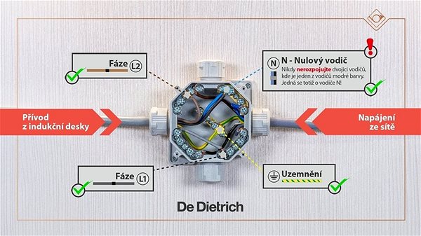 Cooktop De Dietrich DPI7654B Features/technology