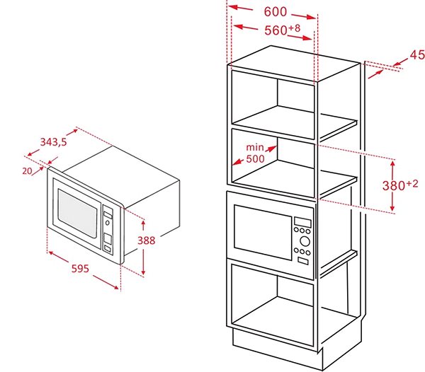 Microwave KLUGE KTM2010B Technical draft