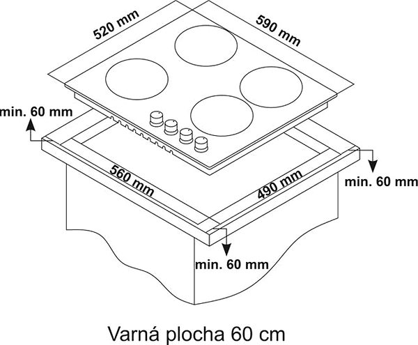 Varná deska KLUGE KPG6000B - 4 roky záruka po registraci ...