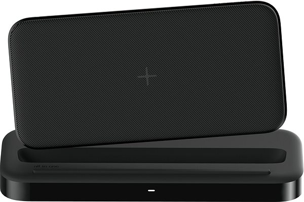 Hálózati adapter Eloop Orsen W5 vezeték mentes töltőállomás + Powerbank 10000mAh Black Képernyő