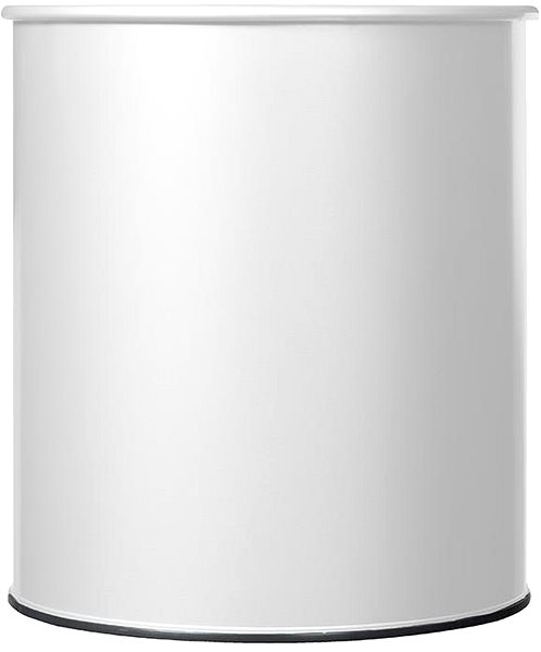 Rubbish Bin Waste bin Rossignol Appy 50143, 30 L, steel, white, RAL 9016 ...