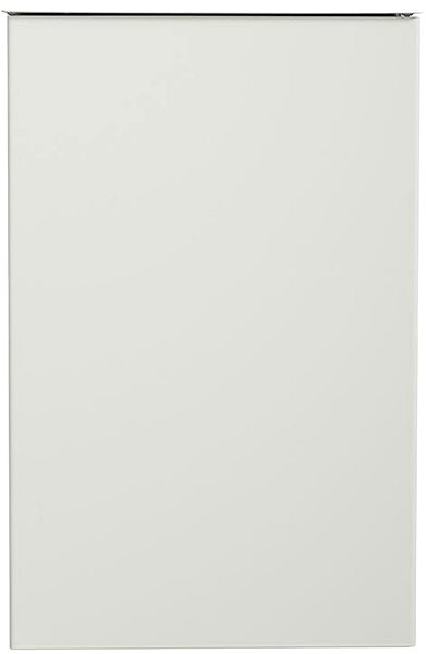 Rubbish Bin Wall basket with lid Rossignol Blanka 51345, 10 L, white ...