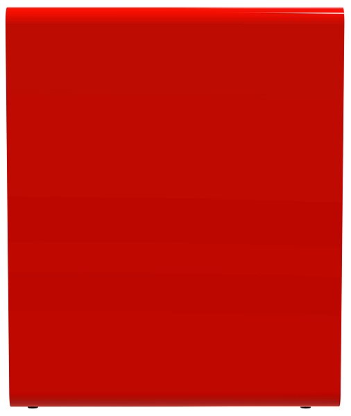 Rubbish Bin Sorted waste bin - electro, Rossignol Cubatri, 55412, 90 L, red ...